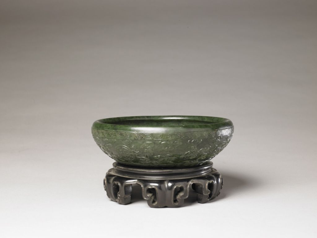 中国 碧玉 刻 筆洗 文房四宝 【公式通販】